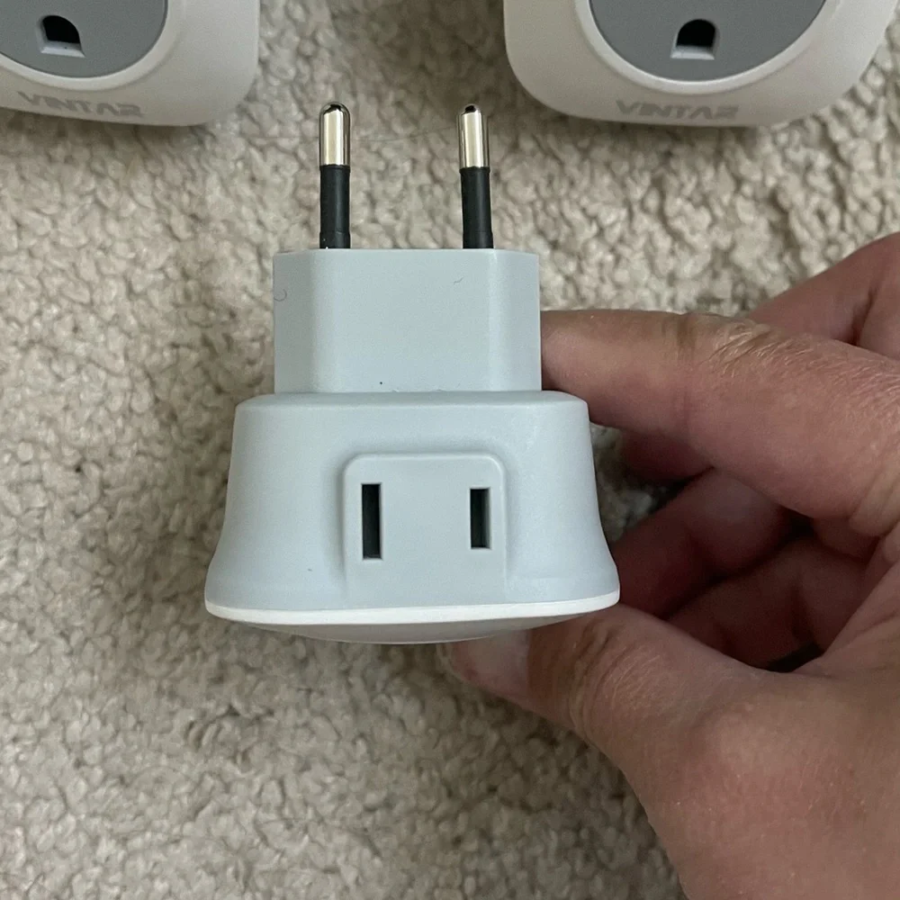 European travel Plug Adapter 3 Pcs NWT